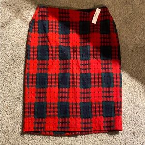 JCrew Plaid Skirt